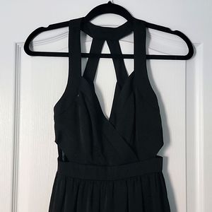 BCBG Generation - black back cutout dress